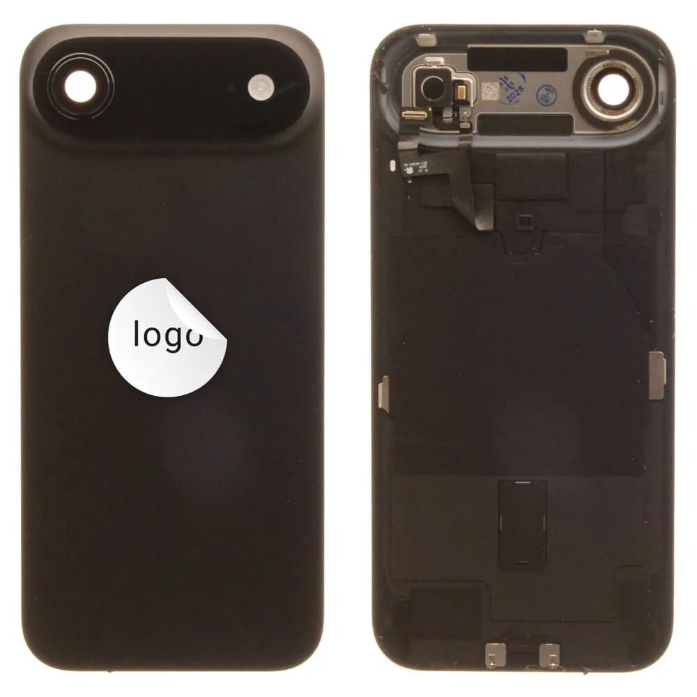 Back glass iPhone 17 Air - Pulled A - Black