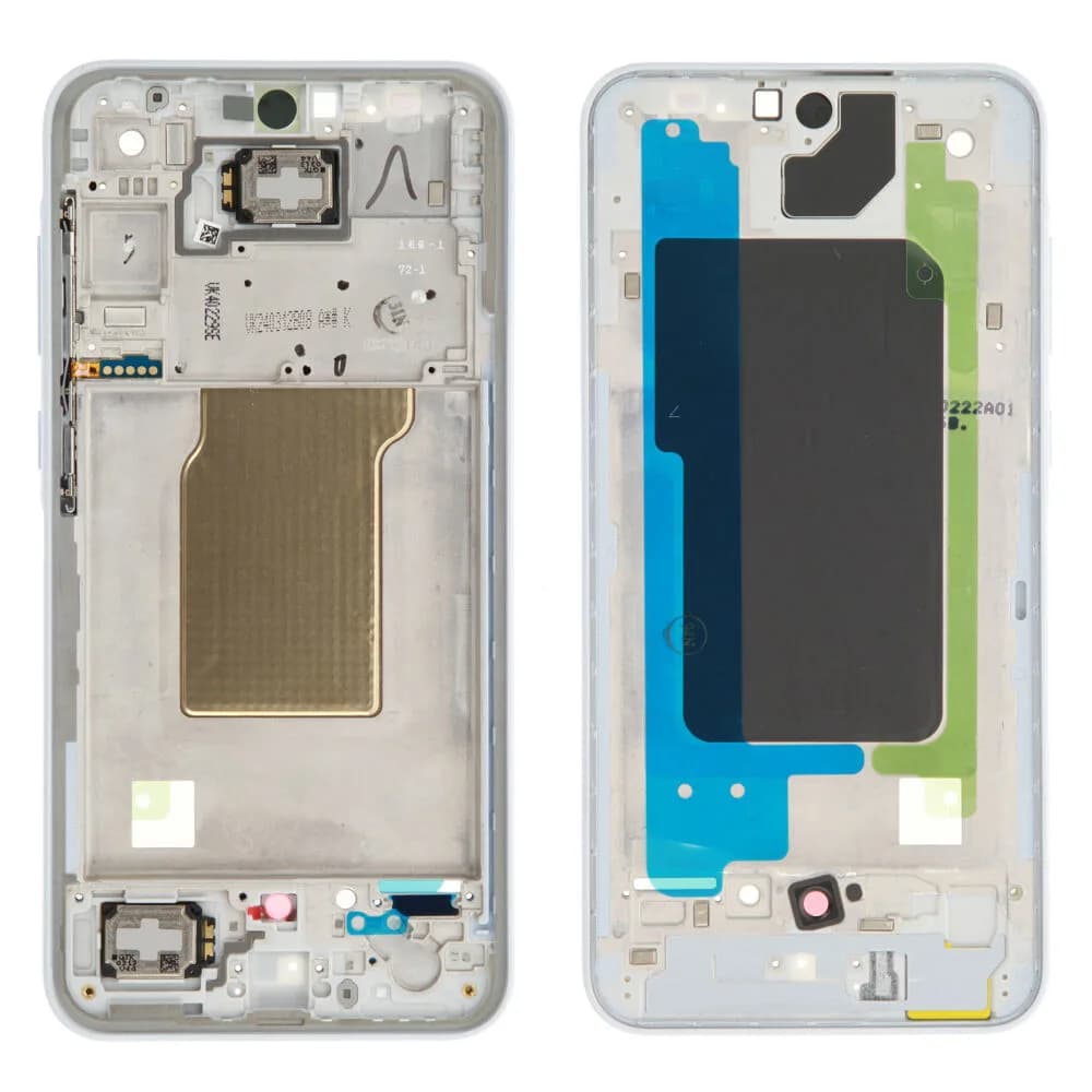 Middle frame Samsung Galaxy A35 (5G) - Original - Light Blue
