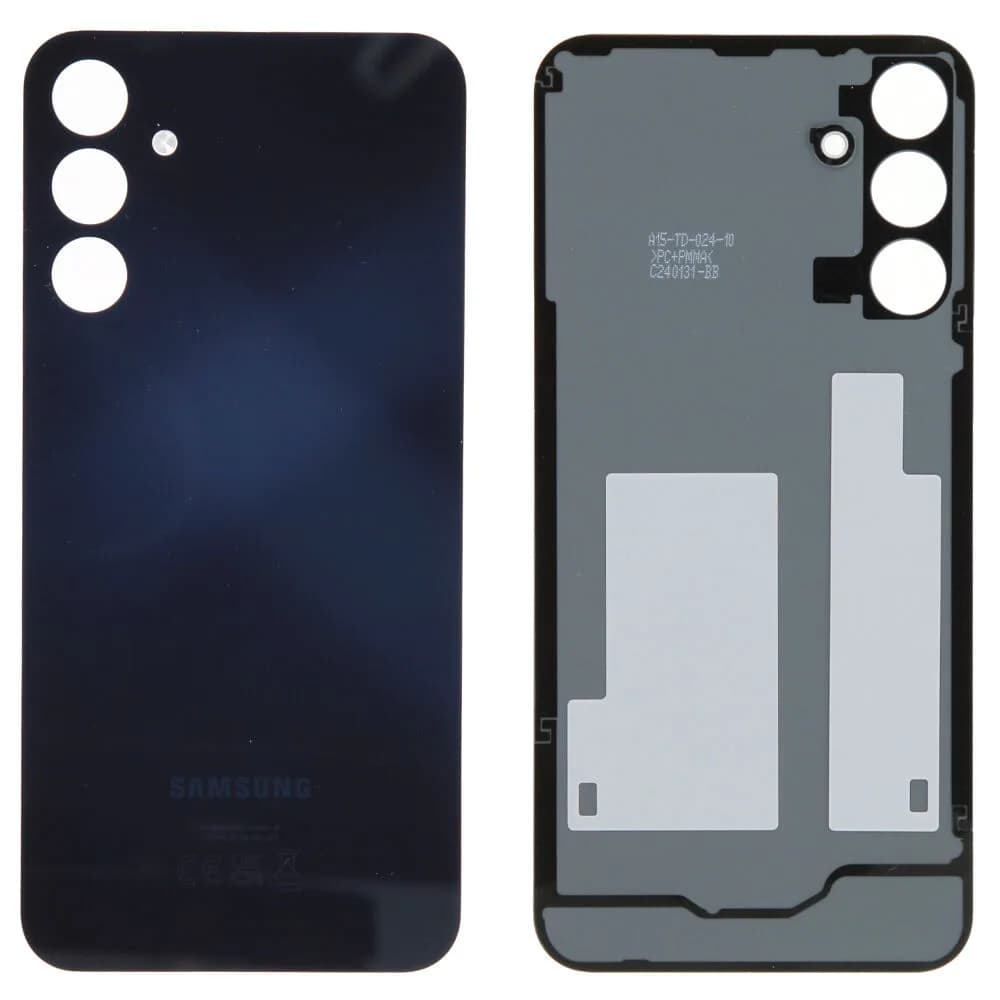 Rear cover Samsung Galaxy A15 (4G) - Original - Brave Black
