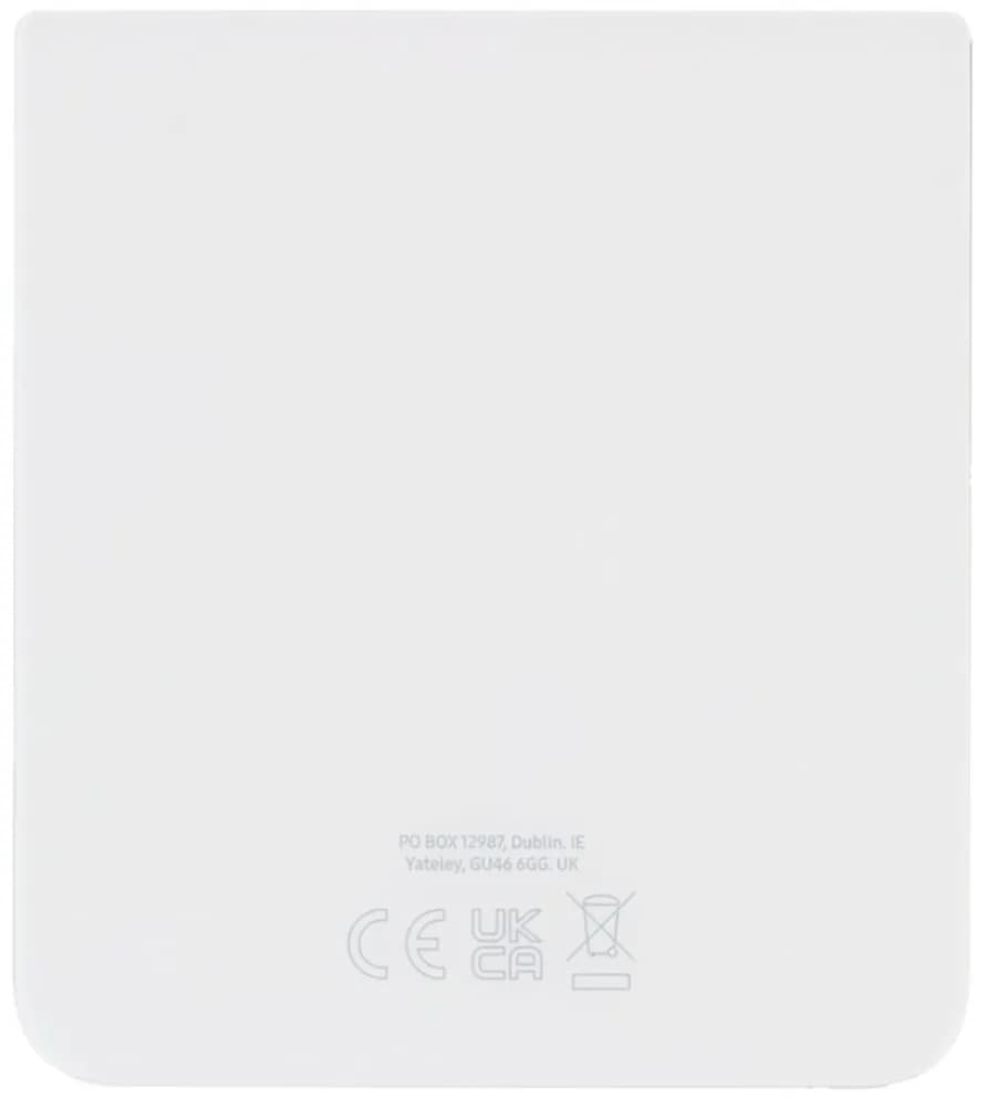 Rear cover Samsung Galaxy Z Flip3 (5G) - Original - Bespoke White