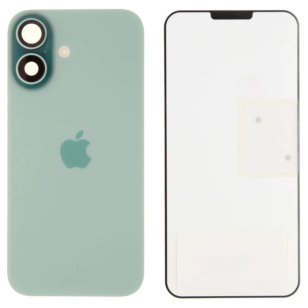 Back glass Apple iPhone 16 - Original - Teal
