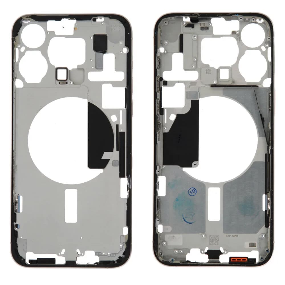 Middle frame excl. small parts iPhone 15 Pro Max - Pulled A - White