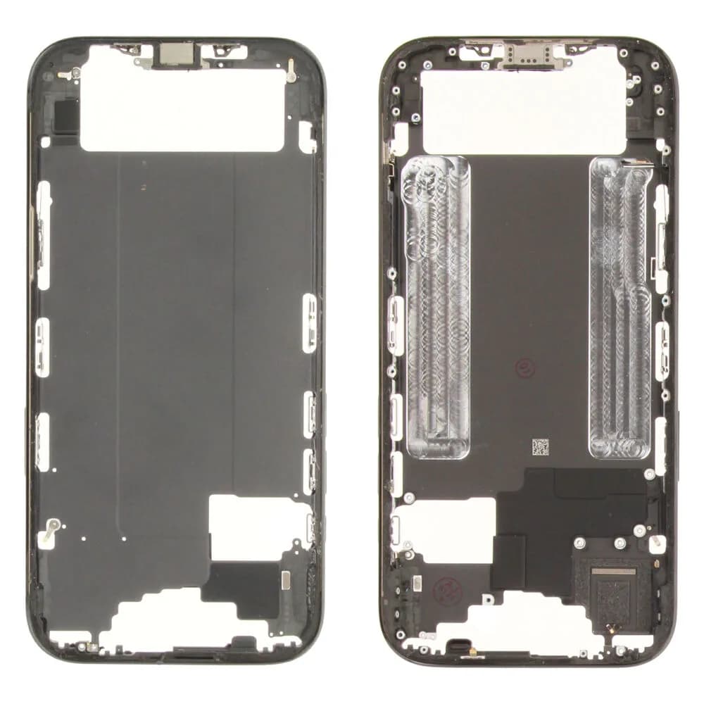 Middle frame iPhone 17 Air - Pulled - Black