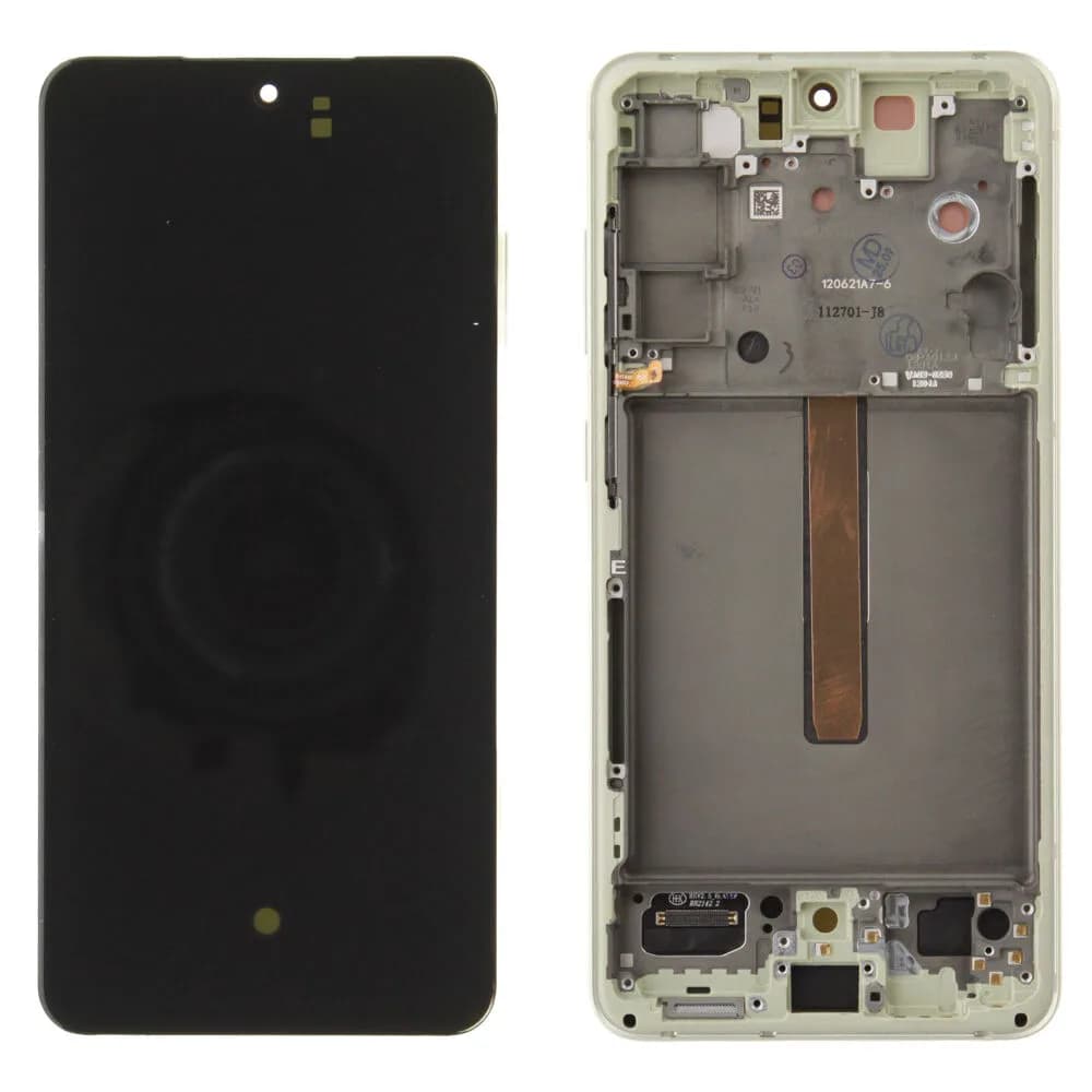 Display Samsung Galaxy S21 FE - Compatible soft - Green